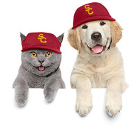 USC Trojans Cardinal SC Interlock Pet Baseball Hat
